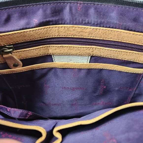 Anuschka S.M.D.C Medium Crossbody Convertible Purse Adjustable Floral Safari - Picture 10 of 16